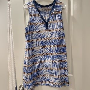 Tommy Bahama vintage Dress royal blue